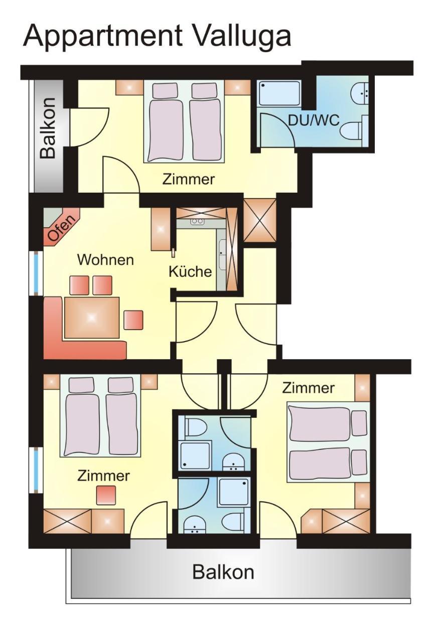 Haus Buchhammer Sankt Anton am Arlberg Dış mekan fotoğraf